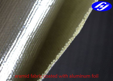 Acid / Alkali Resistance Aramid Fiber Fabric Aluminum Foil Coated Fiberglass
